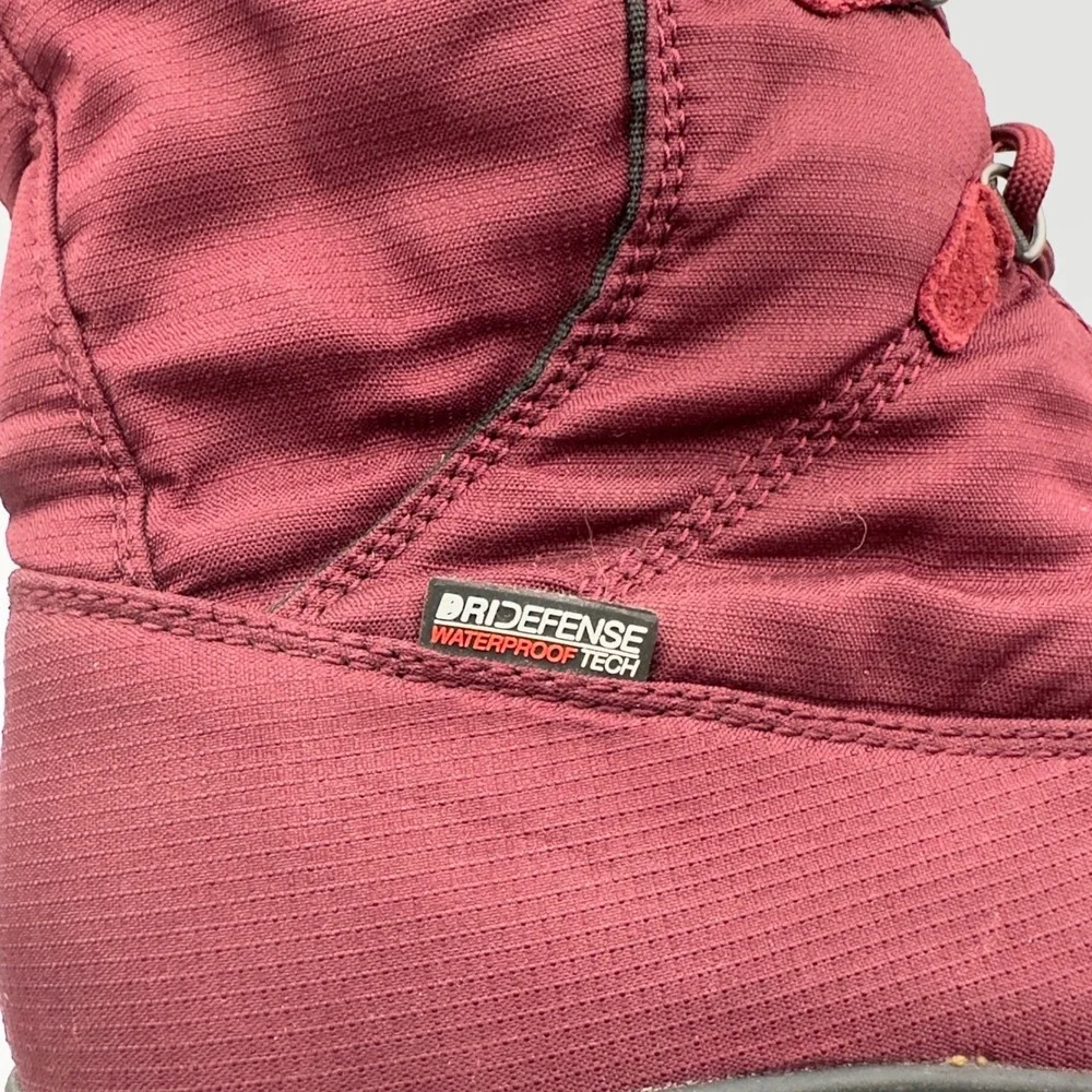Kamik Brooklyn Womens 11 Winter Snow Boots Burgundy Waterproof DriDefense Tech